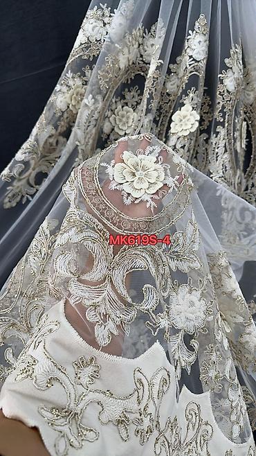 Pərdə və tüllər: Tül pərdə – model 0093 seriyası - Material: incə, işıqlı tull (yarı — 11