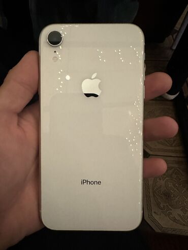 рог фон 5: IPhone Xr, Новый, 64 ГБ, Белый, Защитное стекло, Чехол, 79 %