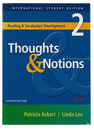 kitab çapı: Məhsul: İngilis dili dərsliyi – Thoughts & Notions 2 (Reading — 1