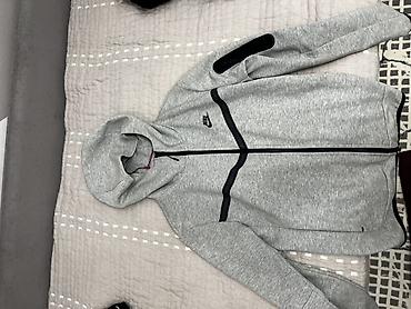 soft shell: Мужской спортивный костюм, M, Nike, Б/у, цвет - Серый, Самовывоз, Платная доставка — 1