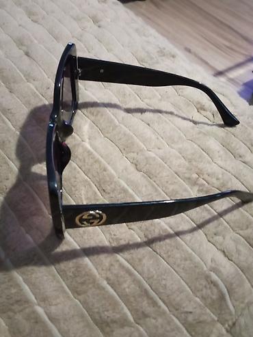princ leather – слике: Gucci ženske sunčane naočare – oversize kvadratni model - Okvir — 5