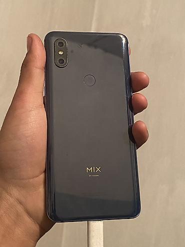 Xiaomi: Xiaomi, Mi Mix 3, Б/у, 128 ГБ, цвет - Голубой, 2 SIM — 2
