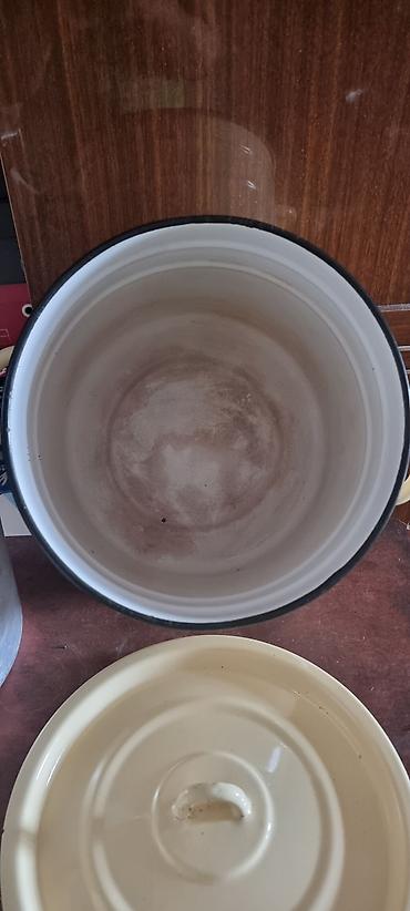 Кастрюли: Кухонная утварь Советская качественная Кастрюля эмалированная 13 — 17