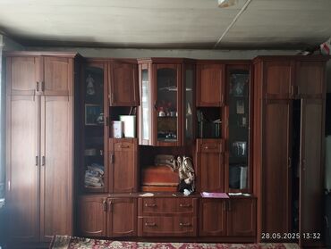 шифонеры кара балта: Шкаф для одежды, Б/у, Прямой, МДФ
