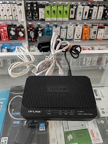 adsl modemler: TP-LINK TD-8816 ADSL2+ Modem Router - Model: TD-8816 - Texnologiya — 1