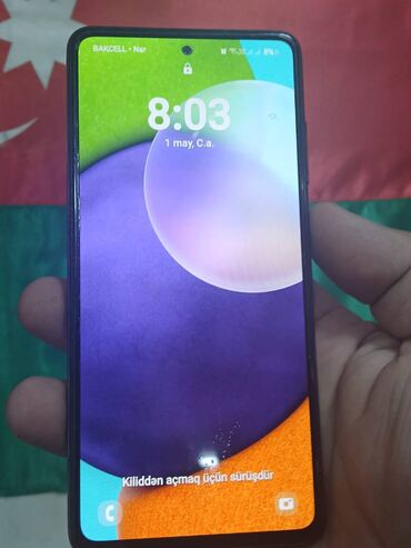 Samsung: Samsung Galaxy A52, 128 GB, rəng - Qara