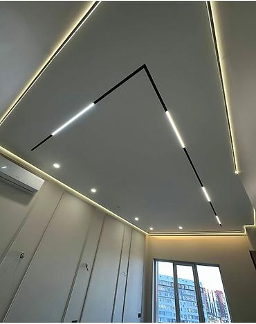 Потолочные работы: Нотижной потолок — 4