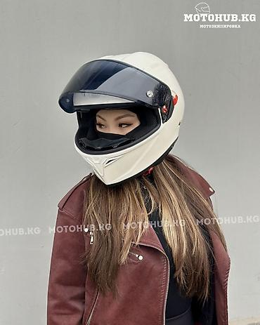 Мотоэкипировка: Мотошлемы Яркие, Стильные, Строгие, Спортивные Классический — 15