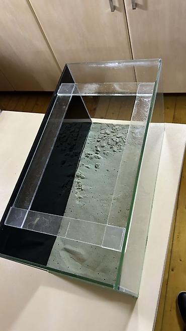 ocean filter: Şüşə akvarium dəsti - Şəffaf, yapışdırılmış şüşədən akvarium korpusu — 3