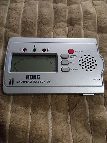 darwil 17 rubis: Korg GA-30 štimer za gitaru i bas - Digitalni štimer namenjen za — 5
