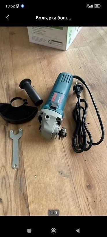 Угловая шлифмашина (болгарка) Bosch GWS 8-125. Характеристики по at lalafo.kg Угловая шлифмашина (болгарка) Bosch GWS 8-125. Характеристики по
