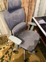 кресло кровать для наращивания ресниц: Офис креслолор, Жаңы, Дөңгөлөктүү, түсү - Боз, Акылуу жеткирүү, Өзү алып кетүү