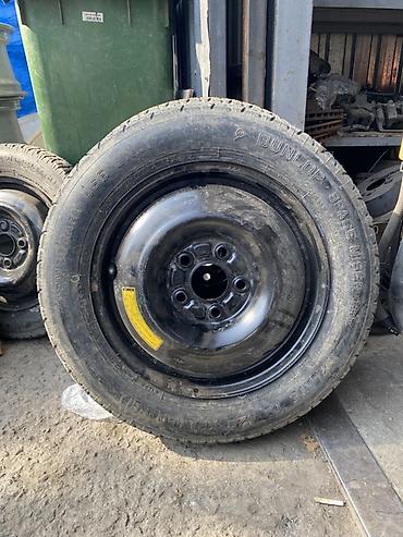 р14 r14: Запасное колесо в сборе: стальной диск с установленной шиной Dunlop — 1