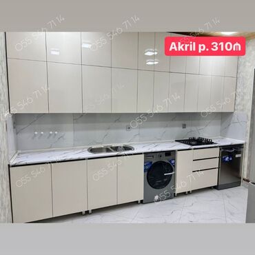 mətbəx dəstləri: Kuxna mebeli metbex dolabi sifarisle