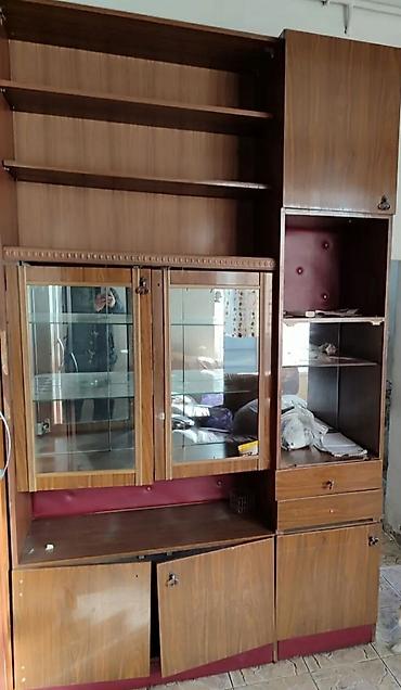 сервант советские: Секция-стенка из ламинированного ДСП, классический советский дизайн — 1