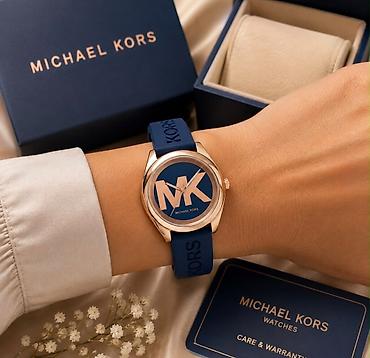 qol saat: Yeni, Qol saatı, Michael Kors, rəng - Göy — 1
