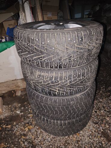 Колеса в сборе: Колеса в сборе 255 / 55 / R 18, Зима, Б/у, Комплект, Внедорожные (АТ/МТ), Литые, отверстий - 5 — 12