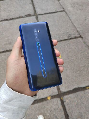 телефоны 5000: Oppo Reno2, Колдонулган, 256 ГБ, түсү - Кара