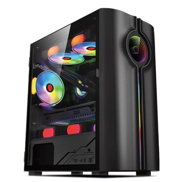 современный ноутбук: Корпус ПК, Б/у, XGame, Micro-ATX, цвет - Черный