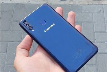Samsung: Samsung A20s, 32 GB, rəng - Göy, İki sim kartlı