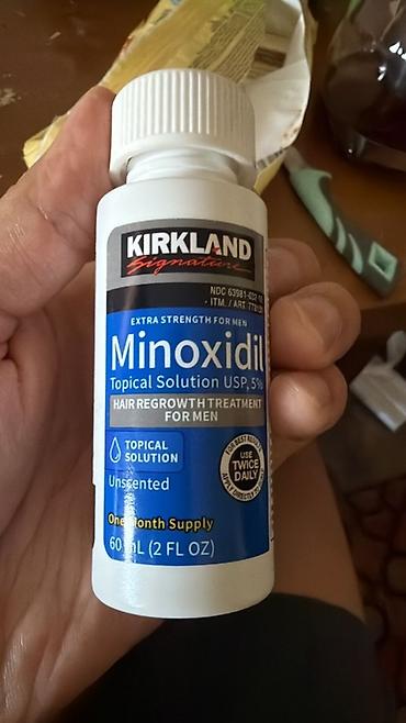 Kirkland Signature Minoxidil, 5% — топический раствор для
