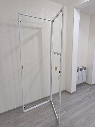 qapi cercivesi: Məhsul: Ağıllı açılıb-bağlanan ağ rəngli metal çərçivə (qapı üçün — 2