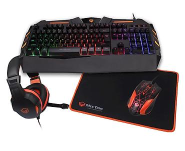 Video oyunlar və konsollar: Təp təzə gaming aksesuarları dəsti – klaviatura, siçan, qulaqcıq və — 6