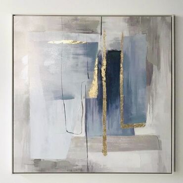 Dizayn, layihə: Modern. Abstrakt janr. Tək tablo. Müasir interyerdə mütləqdir, çünki — 18