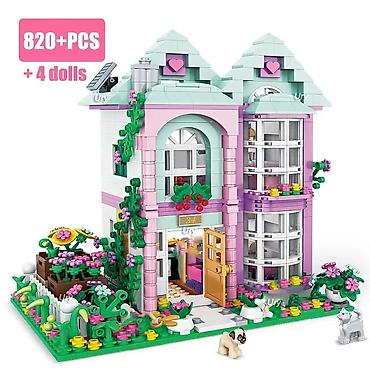 лего цветы: Конструктор крачивый CHAOBAO Girls «Midsummer Flower House» (артикул — 1