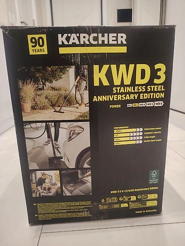 dentin pasta: Kärcher KWD 3 Anniversary Edition – nəm və quru tozsoran — 3