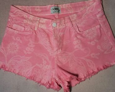 pink pantalone: L (EU 40), bоја - Roze, Cvetni