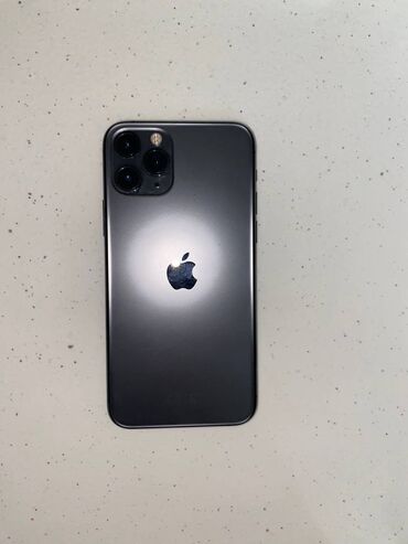 iphone qiymet: IPhone 11 Pro, 256 GB, Space Gray, Barmaq izi, Face ID