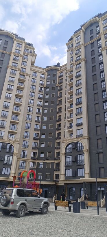 сымбат классик: 2 бөлмө, 75 кв. м, Элитка, 14 кабат, Дизайнердик ремонт