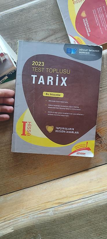 Testlər: Azərbaycan Tarixi Testlər 5-ci sinif, Anar İsayev, DİM, 1-ci hissə, 2023 il — 1