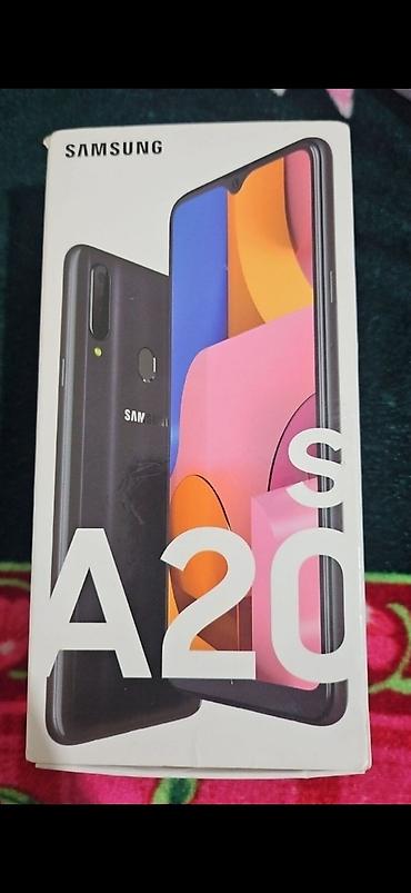 android auto: Samsung Galaxy A20s, Б/у, 32 ГБ, цвет - Черный, 2 SIM — 1