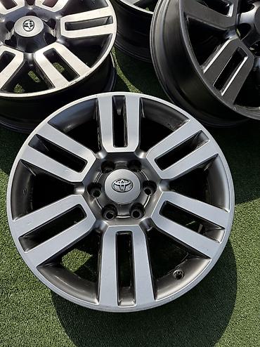 prado 2017: Литые Диски R 20 Toyota, Комплект, отверстий - 6, Б/у — 2