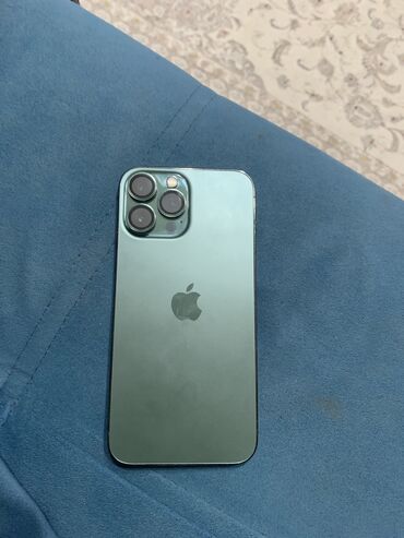 редми телефон бу: IPhone 13 Pro Max, Колдонулган, 256 ГБ, Alpine Green, Куту, 78 %
