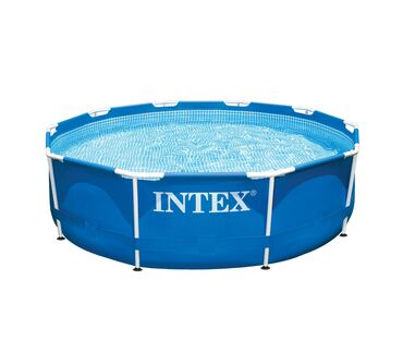 детские бассейны бишкек купить: Каркасный бассейн Intex синего цвета с круглым дном и прочной