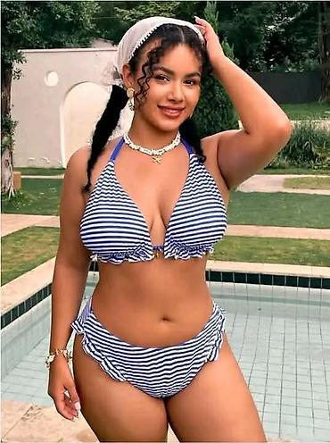 roze stvari: Jednodelni i dvodelni ženski kupaći kostimi – plus size modeli - — 3