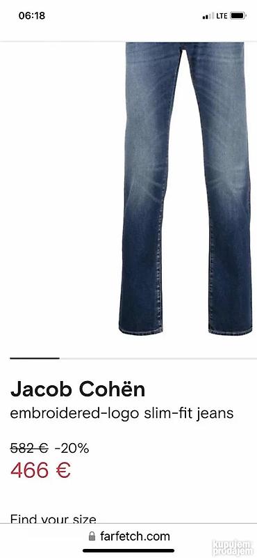 Farmerke: Original Jacob Cohen farmerice 34 UKUCAJ NA GOOGLE - NAUM oglasi I — 10