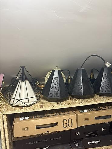 Люстры: Люстры, светильники и освещения разные. Г Ош, все Б/У — 2