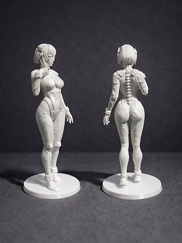 Статуэтки: 3D‑печатные аниме‑фигурки для покраски и коллекции/ подарок/ аниме — 9