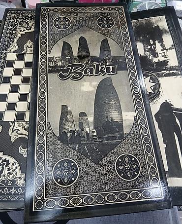 Спортивные игры: Ağacdan hazırlanmış ikitərəfli oyun lövhəsi – nərd və şahmat üçün. + 4 — 10