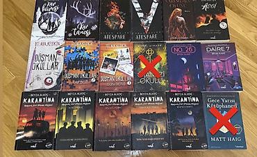 Fantastika, gənclik və macəra janrlarında müxtəlif bestseller kitablar