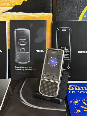 Nokia: Nokia 8 Sirocco, < 2 GB Memory Capacity, rəng - Boz, Düyməli — 6