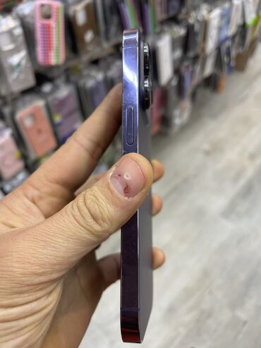 Apple iPhone: IPhone 14 Pro, 128 GB, Deep Purple, Zəmanət, Simsiz şarj, Face ID — 4