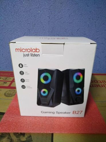 realme buds t100 бишкек: Колонки для компьютера ноутбука Microlab Speakers B-27 4W 2.0 USB