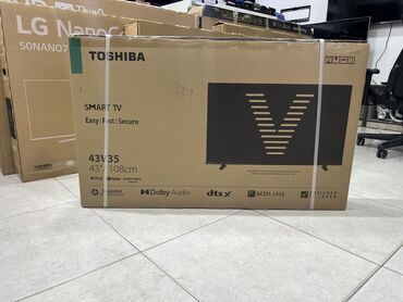 107 ekran televizor satilir: Новый Телевизор Toshiba 43" Бесплатная доставка
