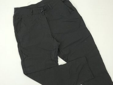 czarne sportowe legginsy damskie: Material trousers, S (EU 36), condition - Good