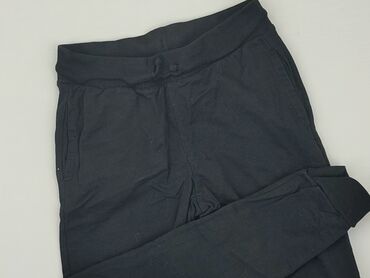 skórzane czarne spodnie: Sweatpants, Destination, 11 years, 140/146, condition - Good